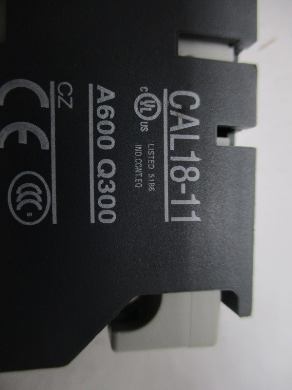 ABB CAL18-11 AUXILIARY CONTACT * NEW NO BOX *