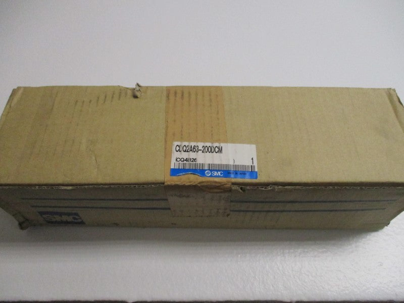 SMC CDQ2A63-200DCM COMPACT CYLINDER * FACTORY SEALED *