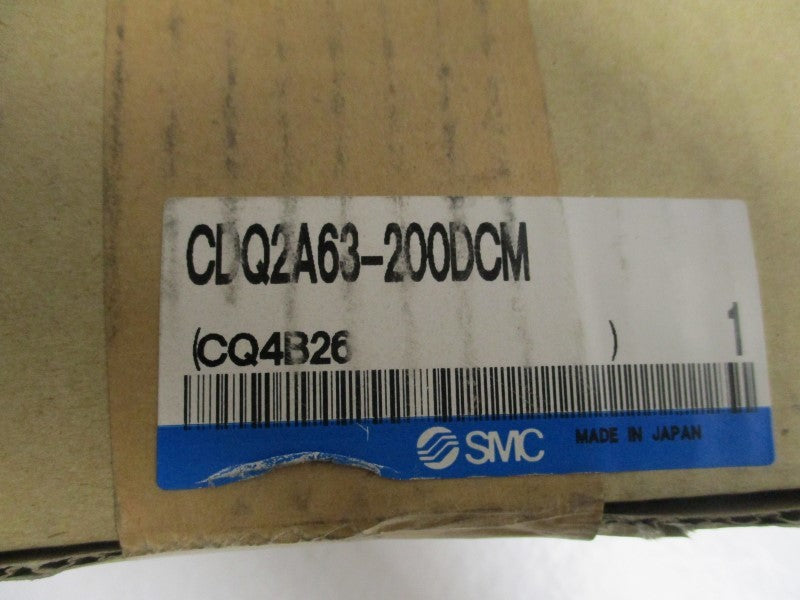 SMC CDQ2A63-200DCM COMPACT CYLINDER * FACTORY SEALED *