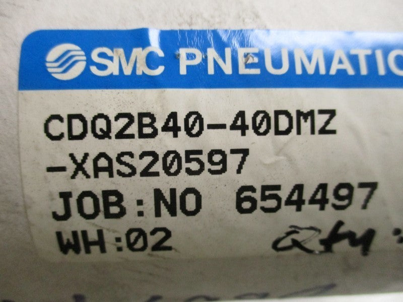 SMC CDQ2B40-40DMZ-XAS20597 COMPACT CYLINDER * NEW IN ORIGINAL PACKAGE *