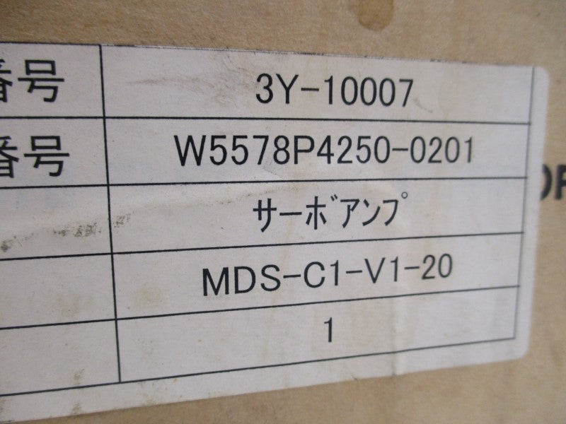MITSUBISHI MDS-C1-V1-20 SERVO DRIVE UNIT * FACTORY SEALED *