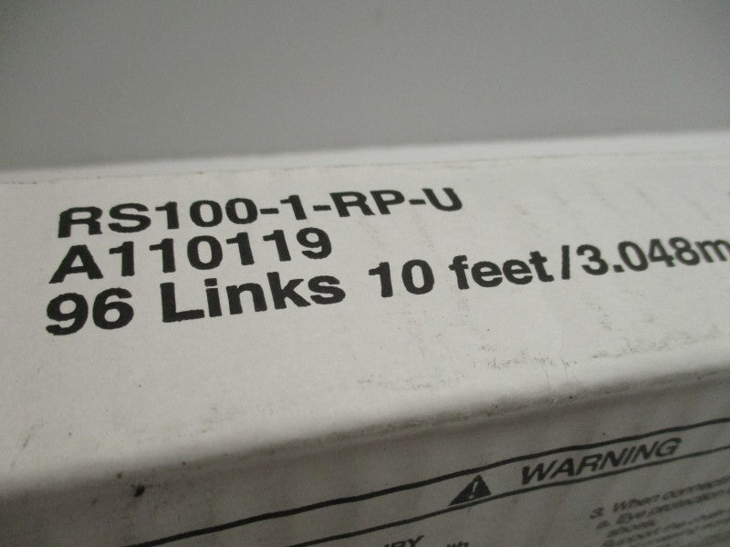 TSUBAKI RS100-1-RP-U ROLLER CHAIN 96 LINKS * FACTORY SEALED *
