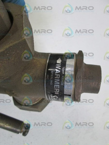 STERLCO TEMP. CONTROL VALVE TEMP. 105-145 DEGREE  R-151-F *NEW NO BOX*