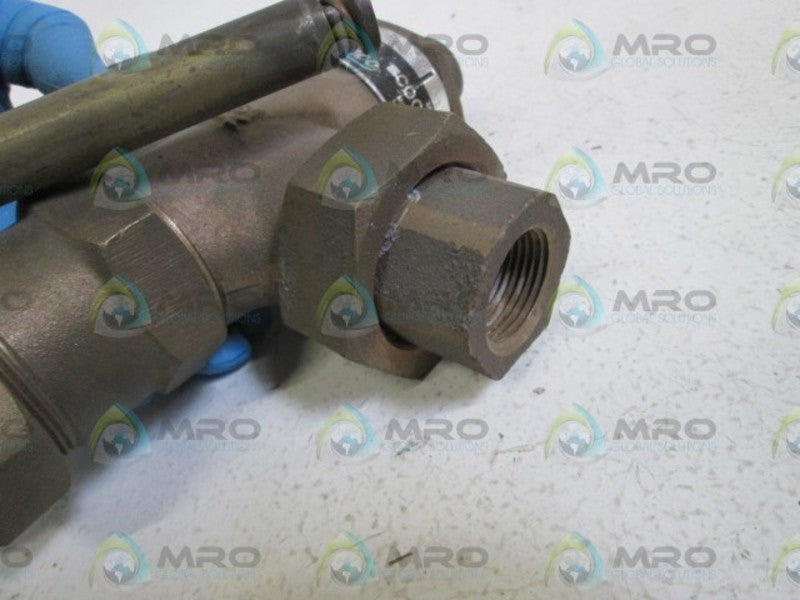 STERLCO TEMP. CONTROL VALVE TEMP. 105-145 DEGREE  R-151-F *NEW NO BOX*