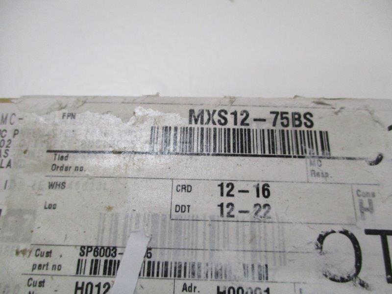 SMC MXS12-75BS  NSFS