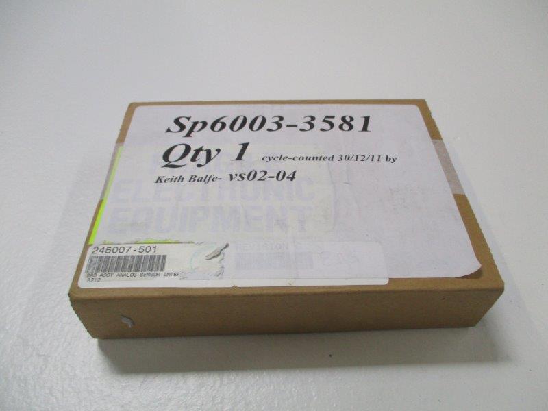 INDUSTRIAL MRO 245007-501 * FACTORY SEALED *