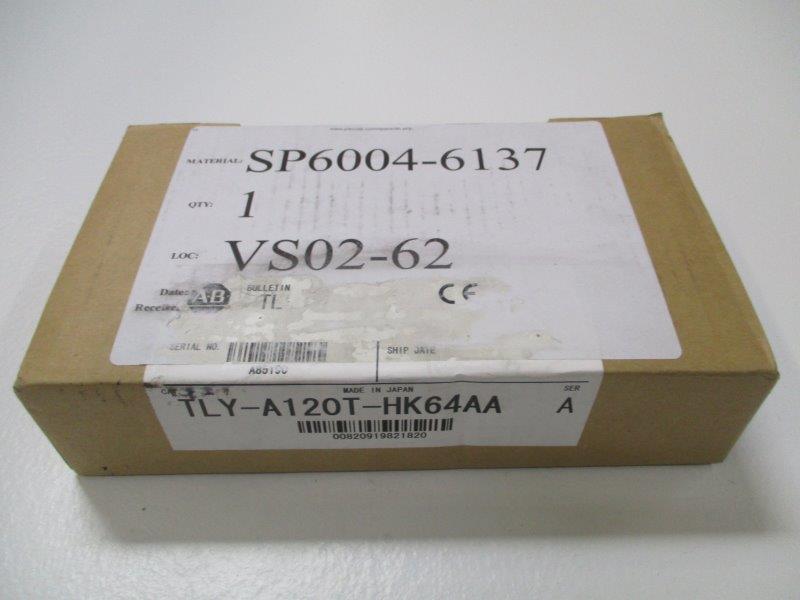 ALLEN BRADLEY TLY-A120T-HK64AA SERVO MOTOR SER. A * FACTORY SEALED *