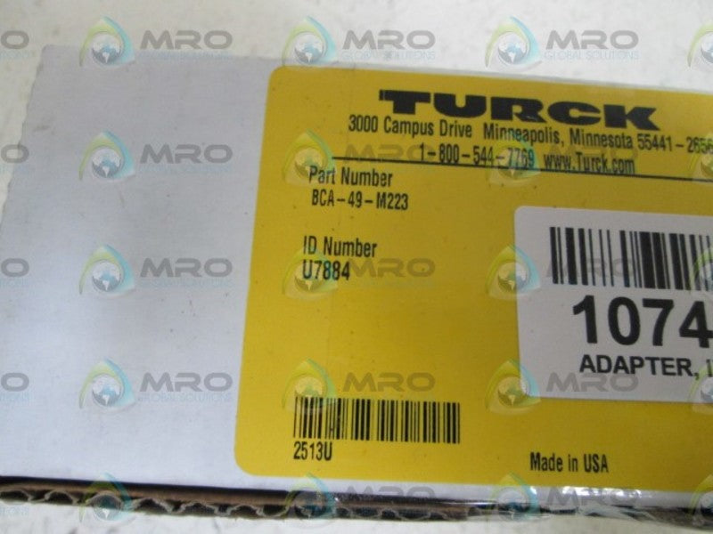 TURCK INTERLINK ADAPTER BCA-49-M223 *NEW IN BOX*