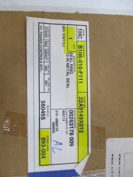 FISHER 22A9149X012 * NEW IN ORIGINAL PACKAGE *
