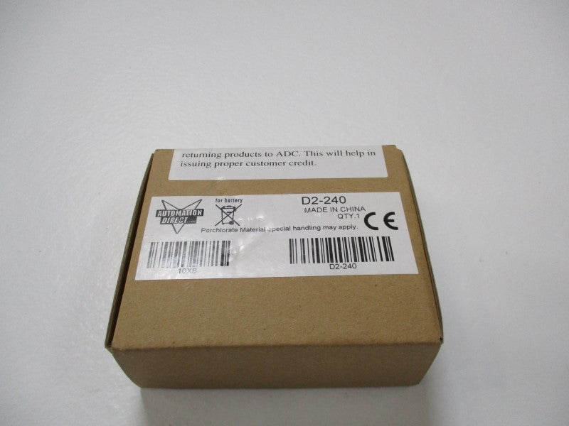 AUTOMATION DIRECT D2-240 * FACTORY SEALED *