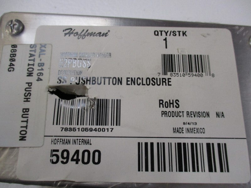 HOFFMAN E2PBGSS * NEW IN ORIGINAL PACKAGE *