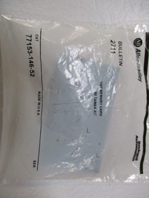 ALLEN BRADLEY 77153-146-52 MEMORY CARD RETAINER KIT * NEW IN FACTORY BAG *
