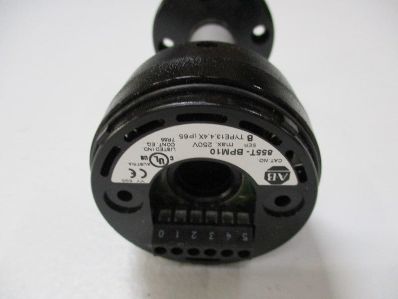 ALLEN BRADLEY 855T-BPM10 BASE SER. B (MISSING ACCESSORIES)  *NEW NO BOX *