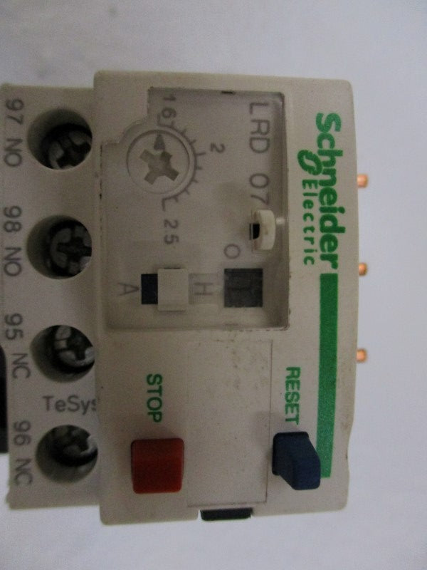 SCHNEIDER ELECTRIC LRD07 1.6-2.5A UNMP