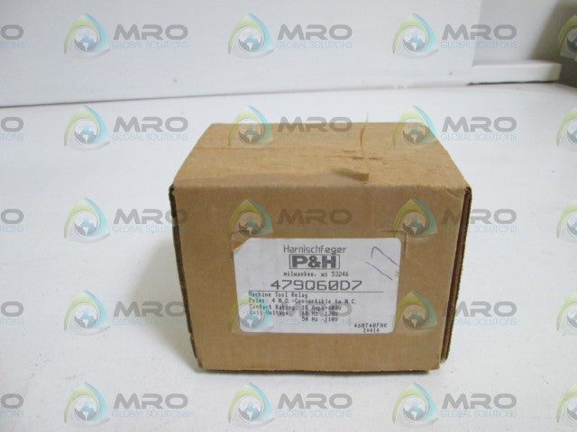 HARNISCHFEGER P&H RELAY 479Q60D7 *NEW IN BOX*