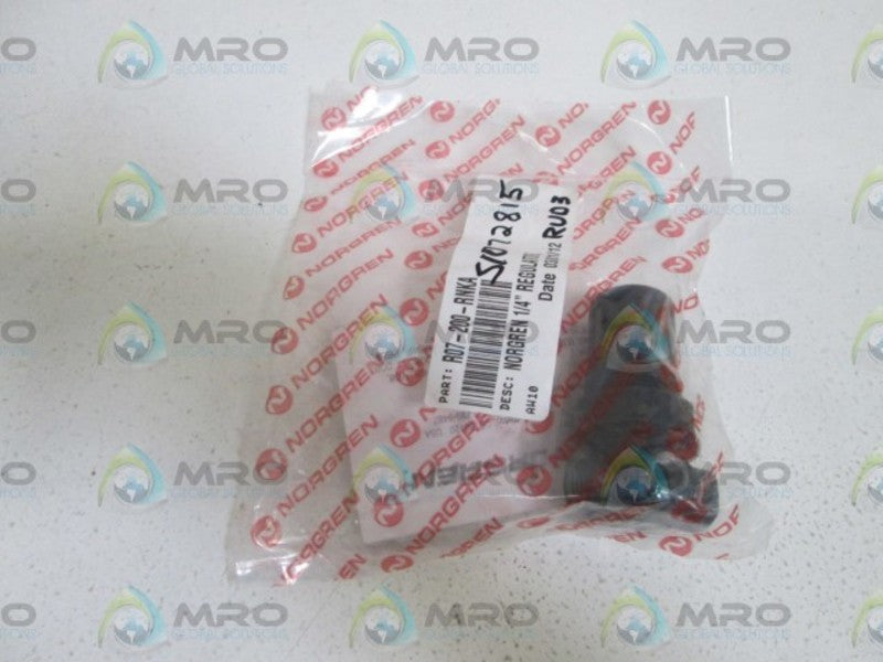 NORGREN R07-200-RNKA REGULATOR * NEW IN FACTORY BAG *