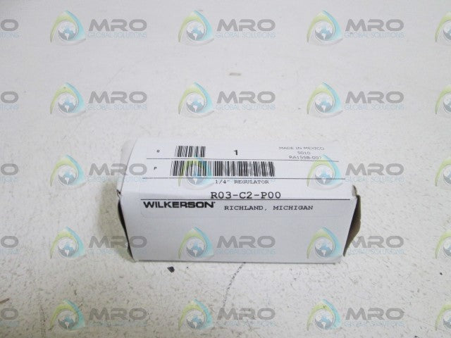 WILKERSON 1/4" REGULATOR R03-C2-P00 *NEW IN BOX*