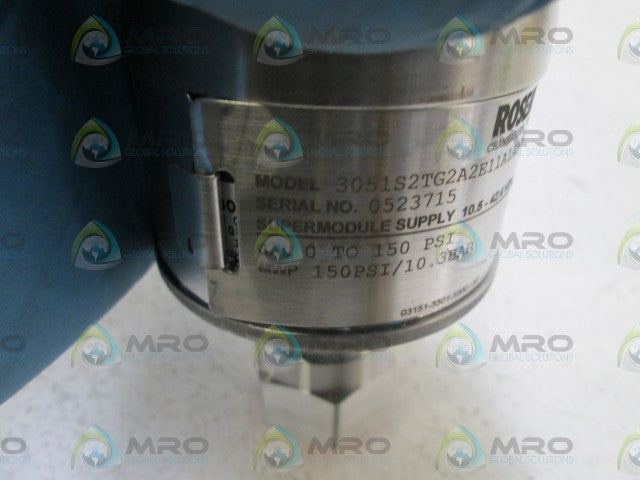 ROSEMOUNT PRESSURE TRANSMITTER 3051S2TG2A2E11A1AB4M5 *NEW NO BOX*