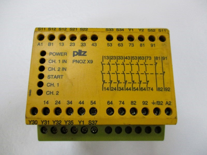 PILZ PNOZ-X9-24VAC-24VDC-7N/O-2N/C-2SO  UNMP