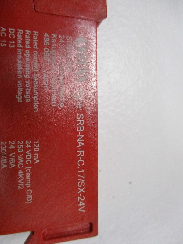 SUNX SRB-NA-R-C.17/SX-24V UNMP