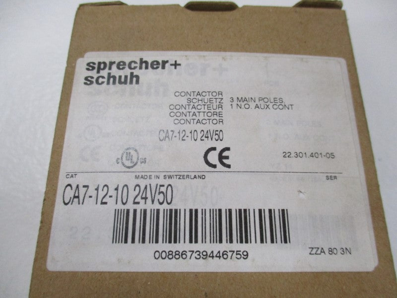 SPRECHER+SCHUH CA7-12-10-24 24V  NSMP