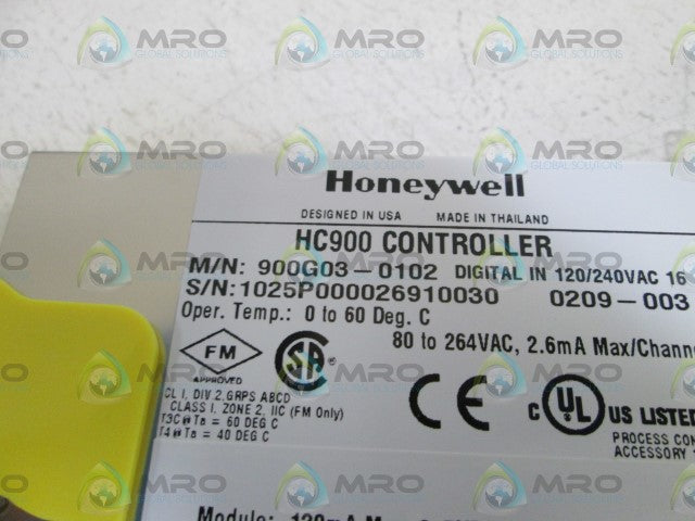 HONEYWELL DIGITAL INPUT MODULE 900G03-0102 *NEW IN BOX*