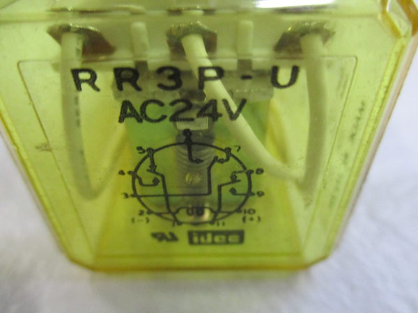 IDEC RR3P-U RELAY 24VAC 10A  UNMP