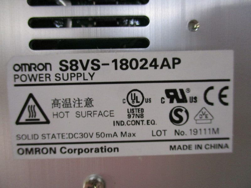 OMRON S8VS-18024AP (MISSING ACCESSORIES)  NSNP