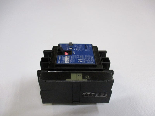 MITSUBISHI NV50-KC CIRCUIT BREAKER 20A 100-200V  NSNP