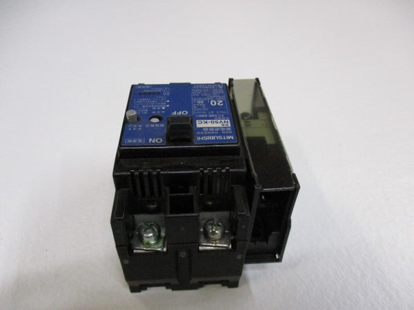 MITSUBISHI NV50-KC CIRCUIT BREAKER 20A 100-200V  NSNP