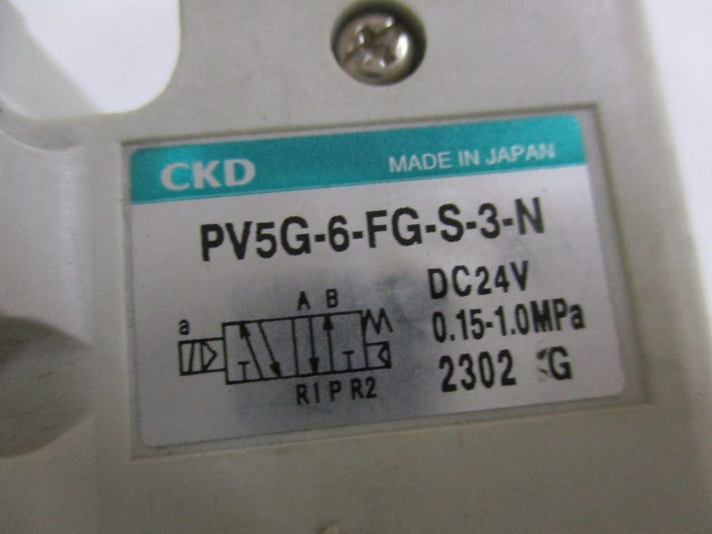 CKD PV5G-6-FG-S-3-N (AS PICTURED)  UNMP