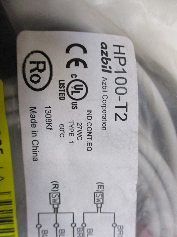 AZBIL HP100-T2 * NEW IN FACTORY BAG *