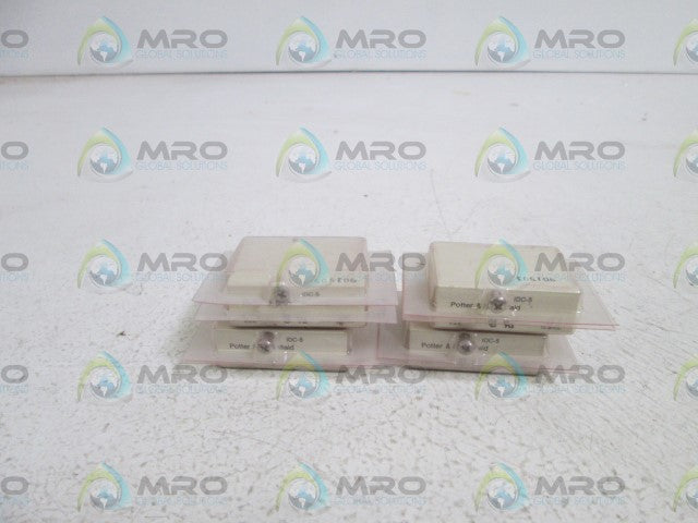 LOT OF 4 POTTER & BRUMFIELD MODULE IDC-5 *ORIGINAL PACKAGE*