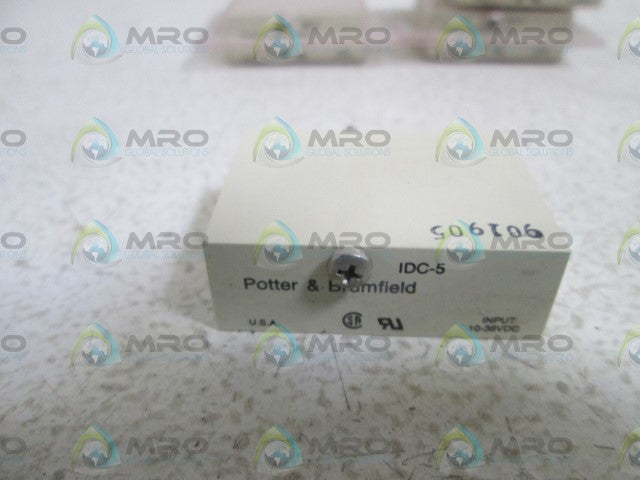 LOT OF 4 POTTER & BRUMFIELD MODULE IDC-5 *ORIGINAL PACKAGE*