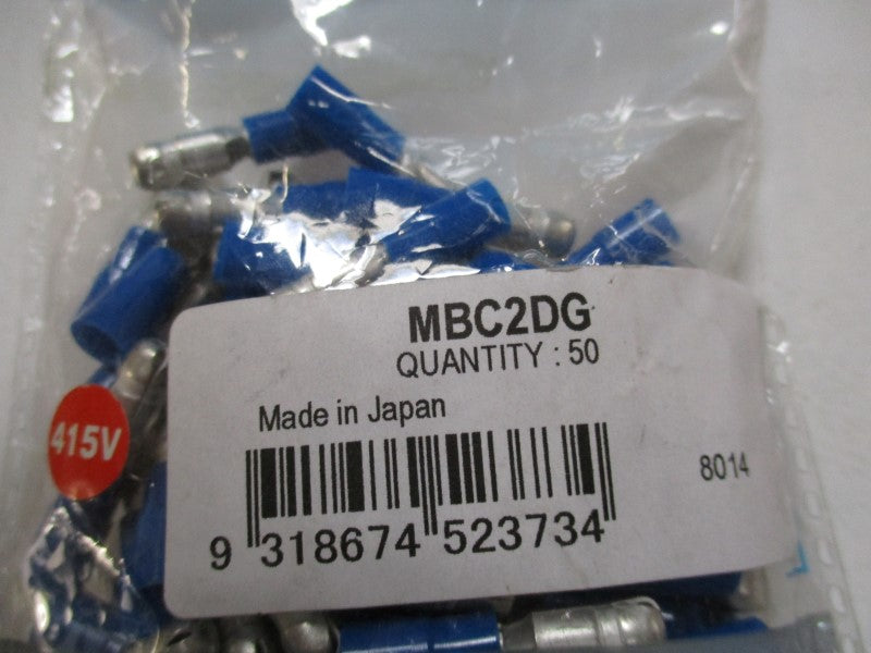 CABAC MBC2DG (PKG OF 50) * NEW IN FACTORY BAG *