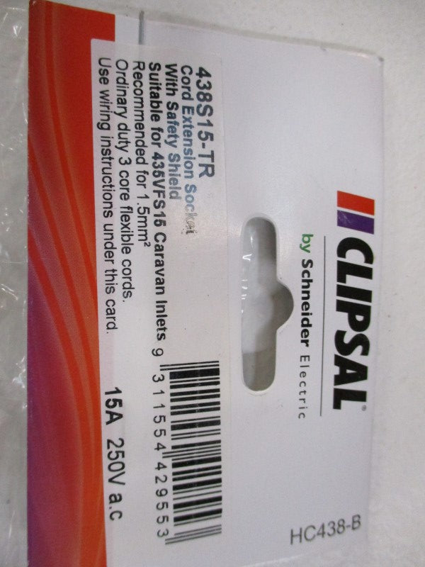 CLIPSAL 438S15-TR * NEW IN FACTORY BAG *