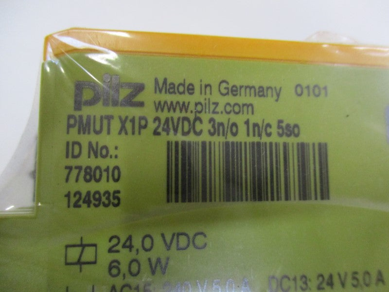 PILZ PMUT-X1P-24VDC-3NO-1NC-5SO NSMP