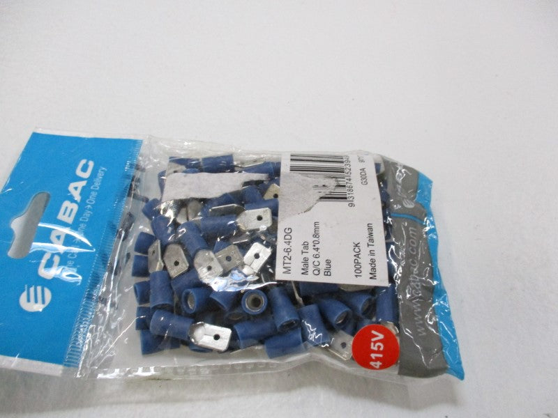 CABAC MT2-6.4DG (PKG OF 100) * NEW IN FACTORY BAG *