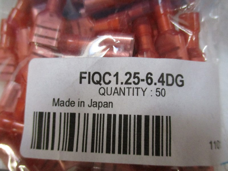 CABAC FIQC1.25-6.4DG (PKG OF 50) * NEW IN FACTORY BAG *