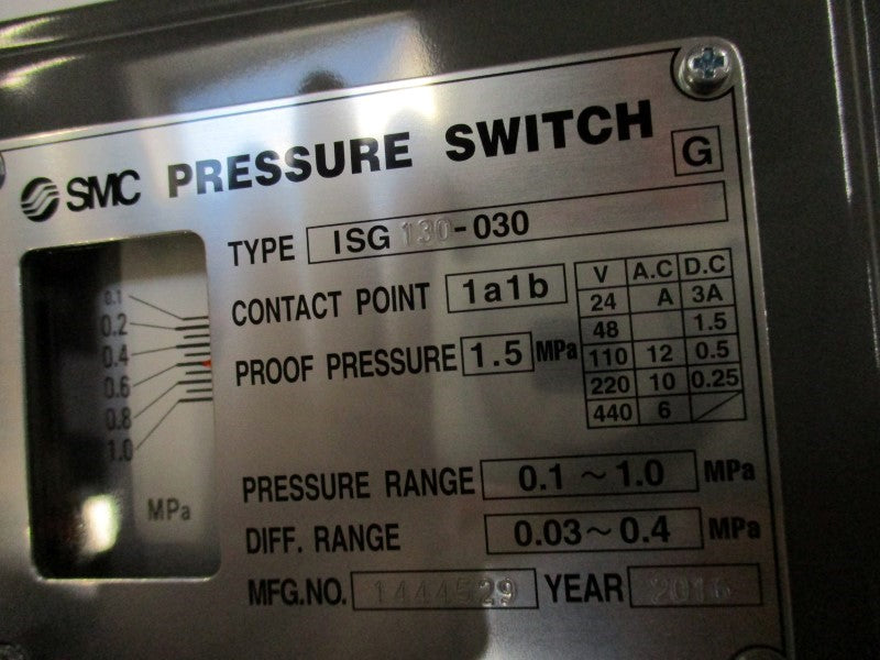 SMC ISG130-030 440V 5A NSNP