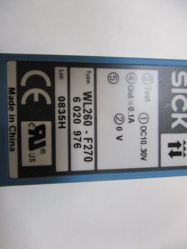 SICK WL260-F270 NSMP
