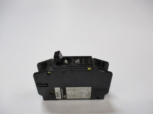 FUJI ELECTRIC F51 CIRCUIT BREAKER 15A 265V NSNP
