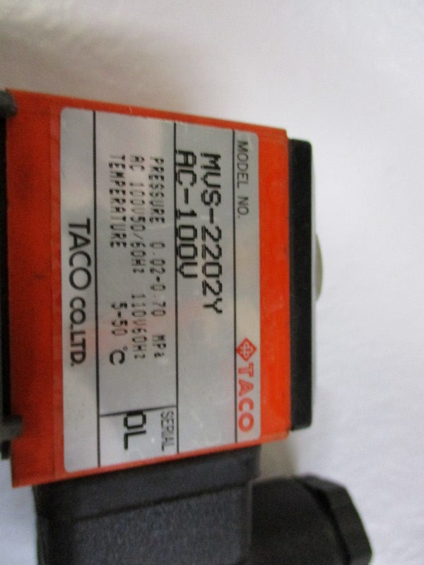 TACO MVS-2202Y 100VAC NSNP