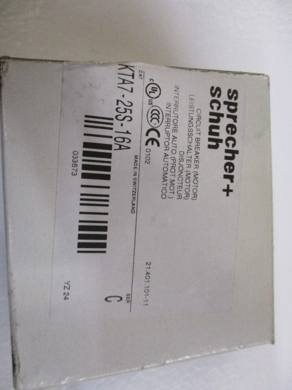 SPRECHER+SCHUH KTA7-25S-16A 10-16A NSMP