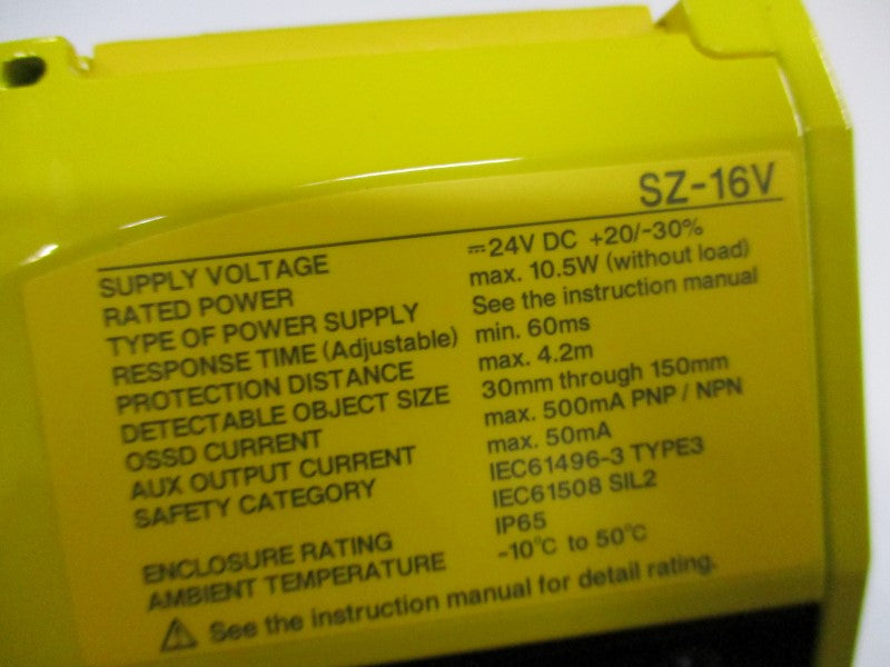 KEYENCE SZ-16V NSNP