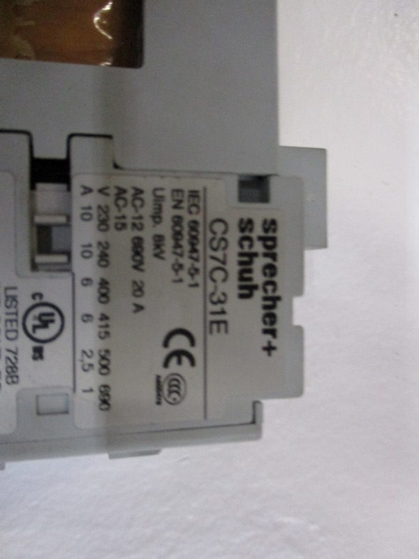 SPRECHER+SCHUH CS7C-31E UNMP