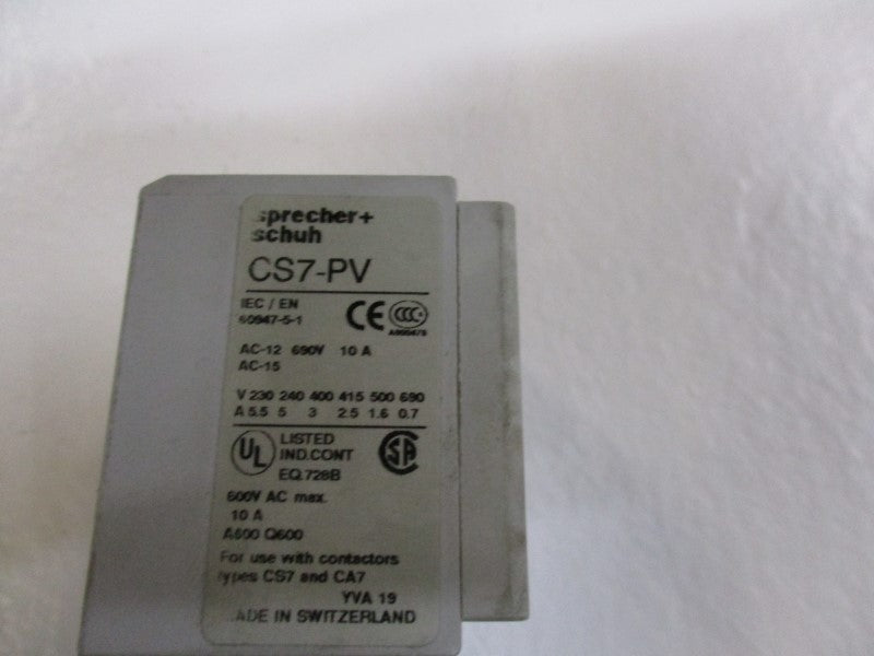 SPRECHER+SCHUH CS7-PV-40 UNMP