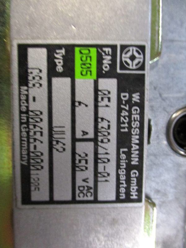 W.GESSMANN 0516309/10-01 NSNP