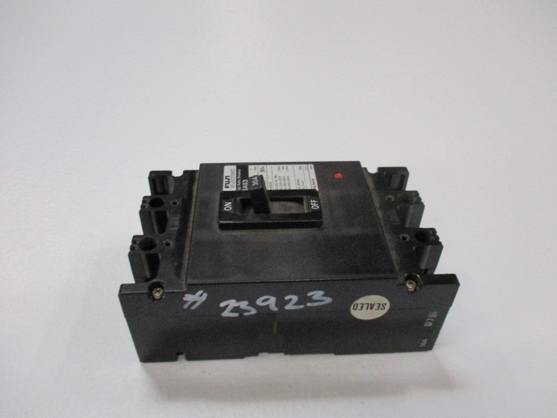 FUJI ELECTRIC SA53 CIRCUIT BREAKER 30A 220VAC NSNP