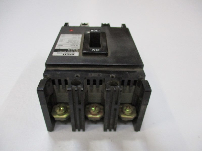 FUJI ELECTRIC SA53 CIRCUIT BREAKER 30A 220VAC NSNP